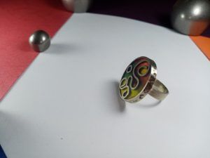 Anillo Espiral Cromática