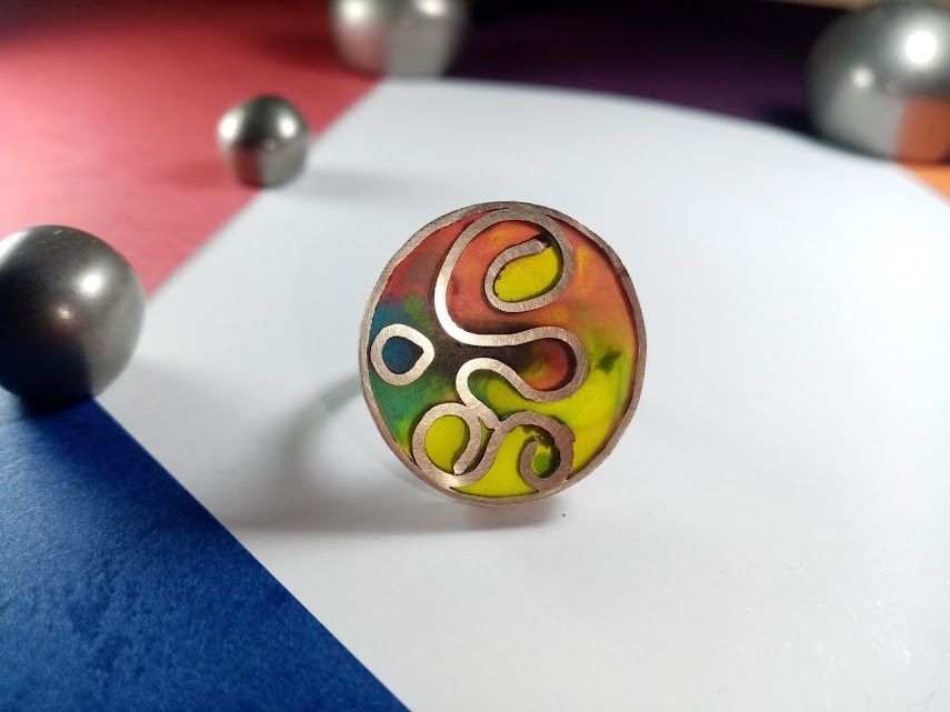 Anillo Espiral cromática - Imagen 4