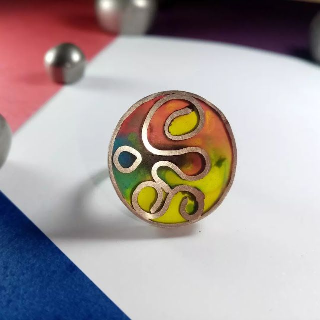 Anillo Espiral cromática - Imagen 3